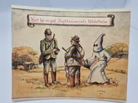 Samling ældre billeder/kort med bl.a. jagtmotiver