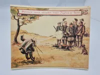 Samling ældre billeder/kort med bl.a. jagtmotiver