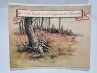 Samling ældre billeder/kort med bl.a. jagtmotiver