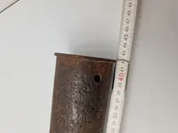 Originalt tysk ww2 granat hylster 5 cm KwK 39 L/60  - stål