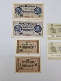 Samling originale pengesedler