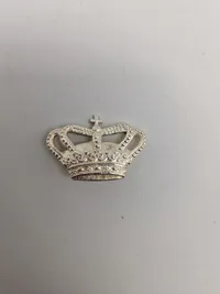 Originalt Christian 9 Rex med nyere krone