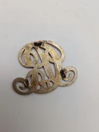 Originalt Christian 9 Rex med nyere krone