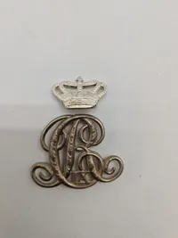 Originalt Christian 9 Rex med nyere krone