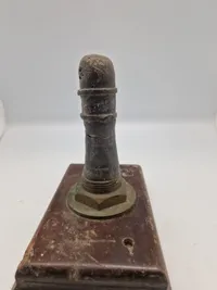 Originalt Engelsk ww2 minehorn på plade