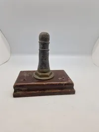 Originalt Engelsk ww2 minehorn på plade