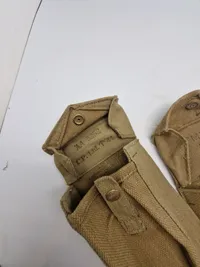 Originale engelske webbing tasker fra hhv 1941 og 44