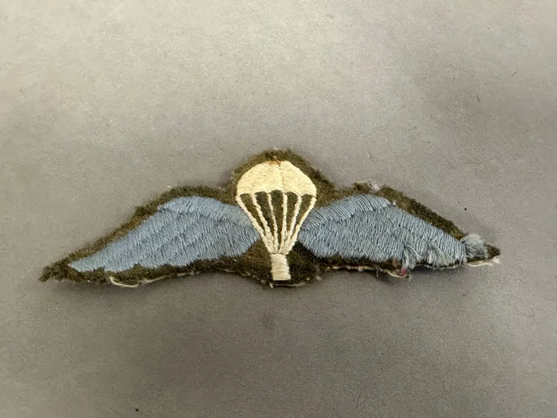 Original Engelsk WW2 faldskærmsvinge