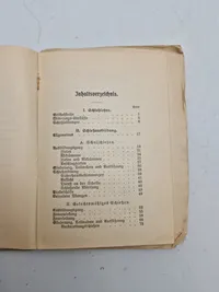 Original tysk Schießvorschrift für die Infanterie - ww2
