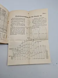 Original tysk Schießvorschrift für die Infanterie - ww2