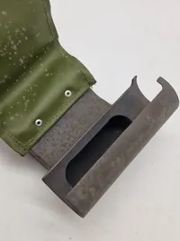 Original udkasterskærm og pose for mp/49