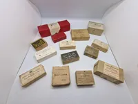 Samling originale danske ammunitions æsker