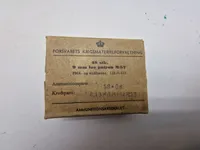 Samling originale danske ammunitions æsker