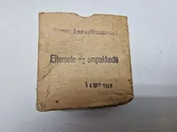 Samling originale danske ammunitions æsker