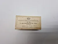Samling originale danske ammunitions æsker