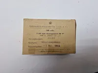 Samling originale danske ammunitions æsker
