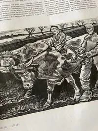 Originalt stor tysk kunstbog - ww2