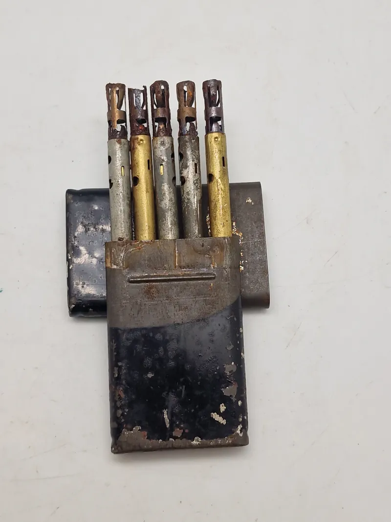 Original æske timepencils NO10 nedkastet til modstandsbevægelsen - deaktiverede