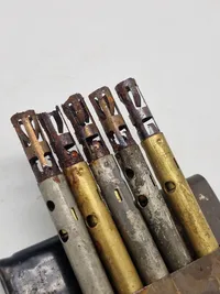 Original æske timepencils NO10 nedkastet til modstandsbevægelsen - deaktiverede