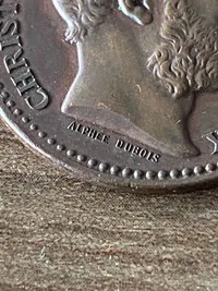 Original medalje for deltagelse i krigen 1864