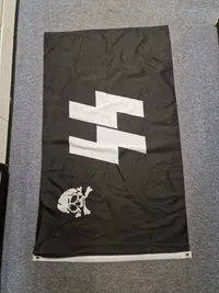 W-SS fane - Efterkrigs