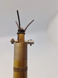 Sjælden original S.m.i.z-35 trædetænder for SMI-35 - e German Bouncing Betty S-Mine - Deaktiveret
