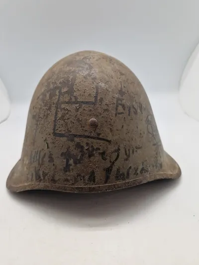 Original dansk M/41 husvagtshjelm
