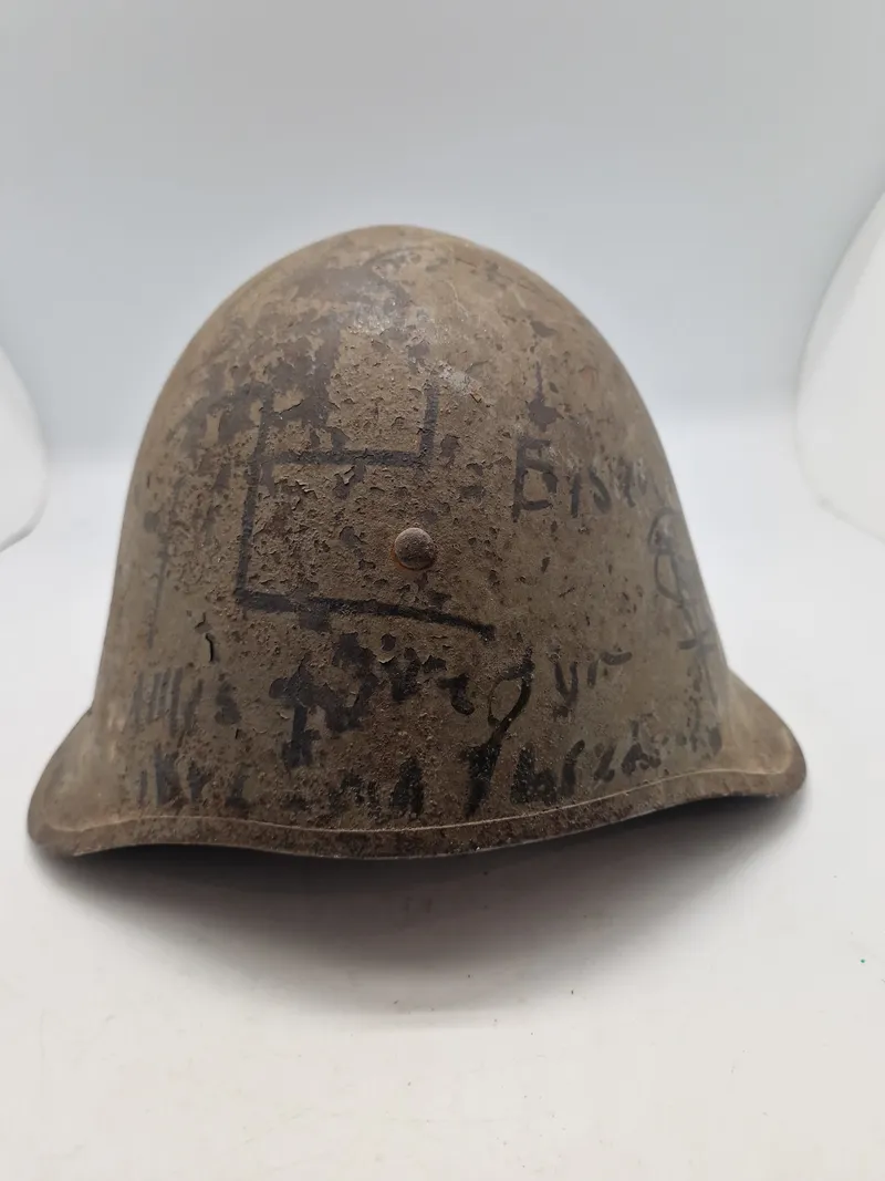 Original dansk M/41 husvagtshjelm