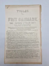 Originalt illegalt blad - ww2
