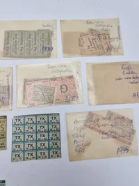 Original samling rationeringsmærker