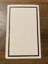 Originalt tysk sterbenkarte - ww2