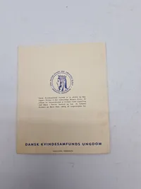 Originalt hæfte fra dansk Kvindesamfunds ungdom