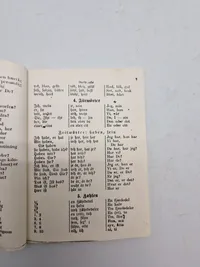 Original Tysk WW2 Dask/Tysk ordbog