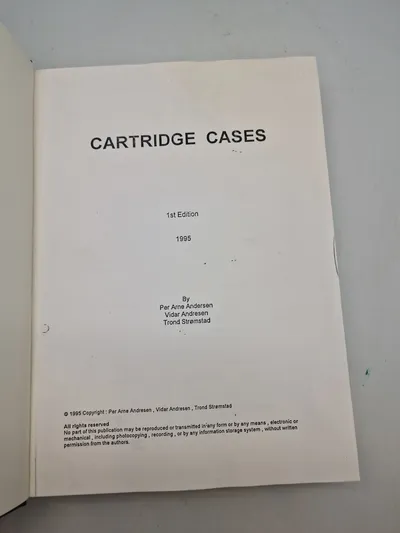 Cartridge Cases 1st edition - 1995