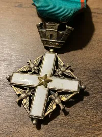 Sjælden original italiensk The Order of Merit of The Italian Republic
