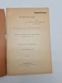 vejledning for vaabenofficerer