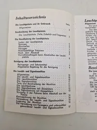 Die Leuchtpiftole und ihr gebrauch