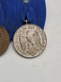 Original tysk medalje spange for waffenrock