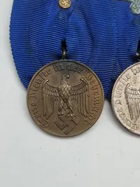Original tysk medalje spange for waffenrock