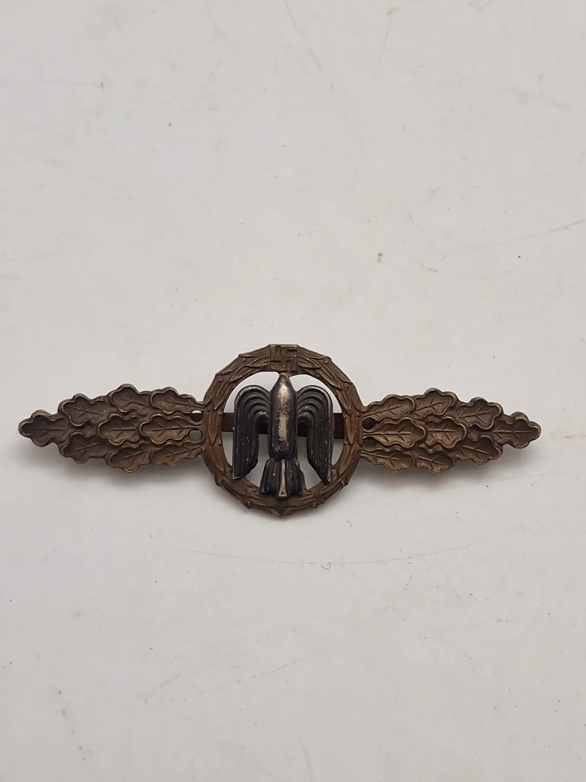 Original Frontflugspange, für Kampfflieger, in Bronze
