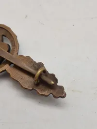 Original Frontflugspange, für Kampfflieger, in Bronze