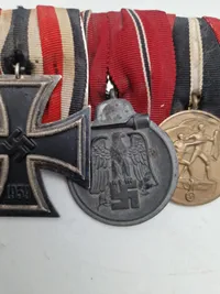 Original tysk medalje spange for Waffenrock