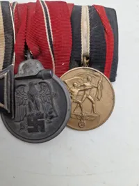 Original tysk medalje spange for Waffenrock