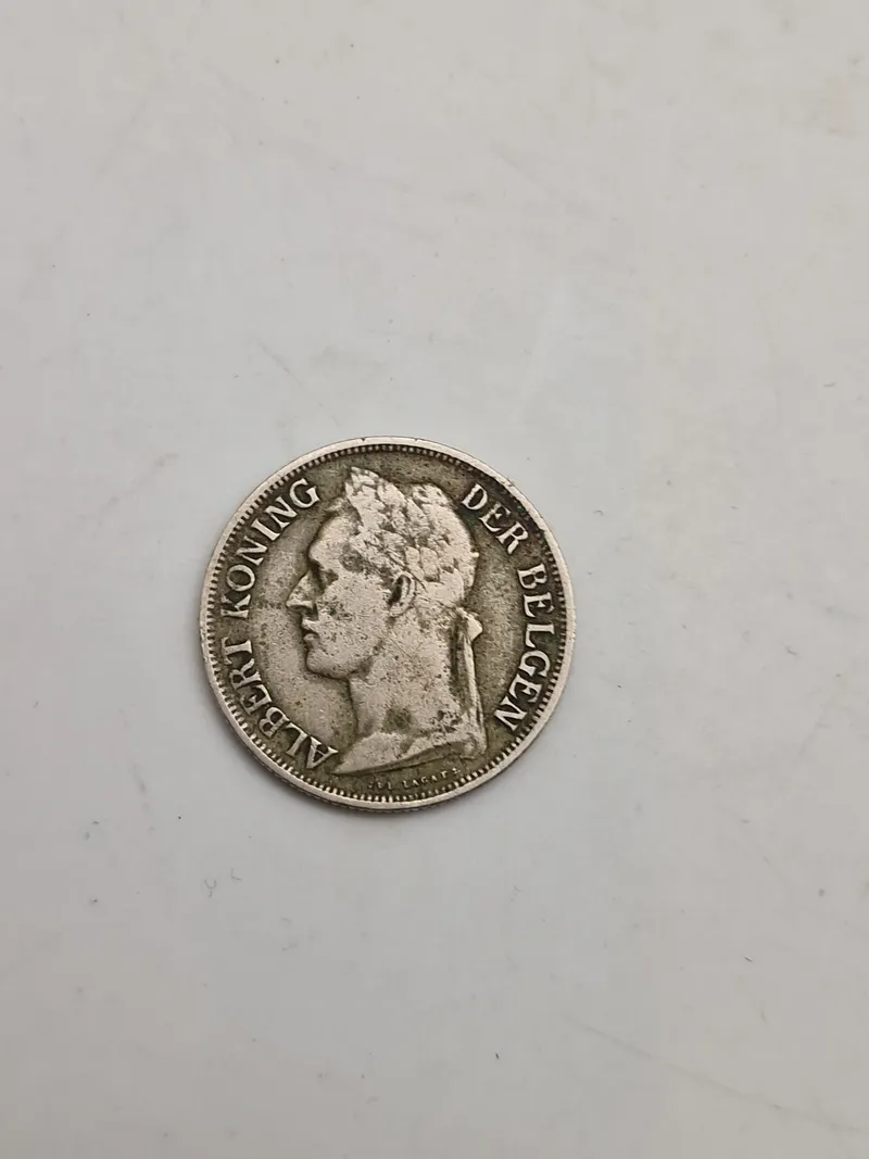 Original belgisk Congo franc, 1926