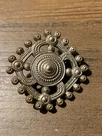 Original tysk hagekors tinnie - ww2