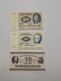 Samling danske pengesedler