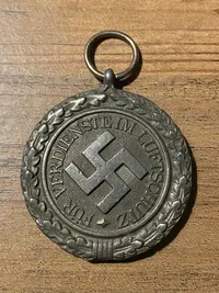 Original tysk Luftschütz medalje - ww2