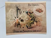 Samling ældre jagt relaterede fotos/kort