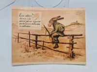 Samling ældre jagt relaterede fotos/kort