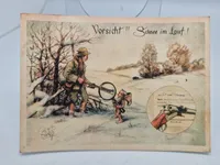 Samling ældre jagt relaterede fotos/kort